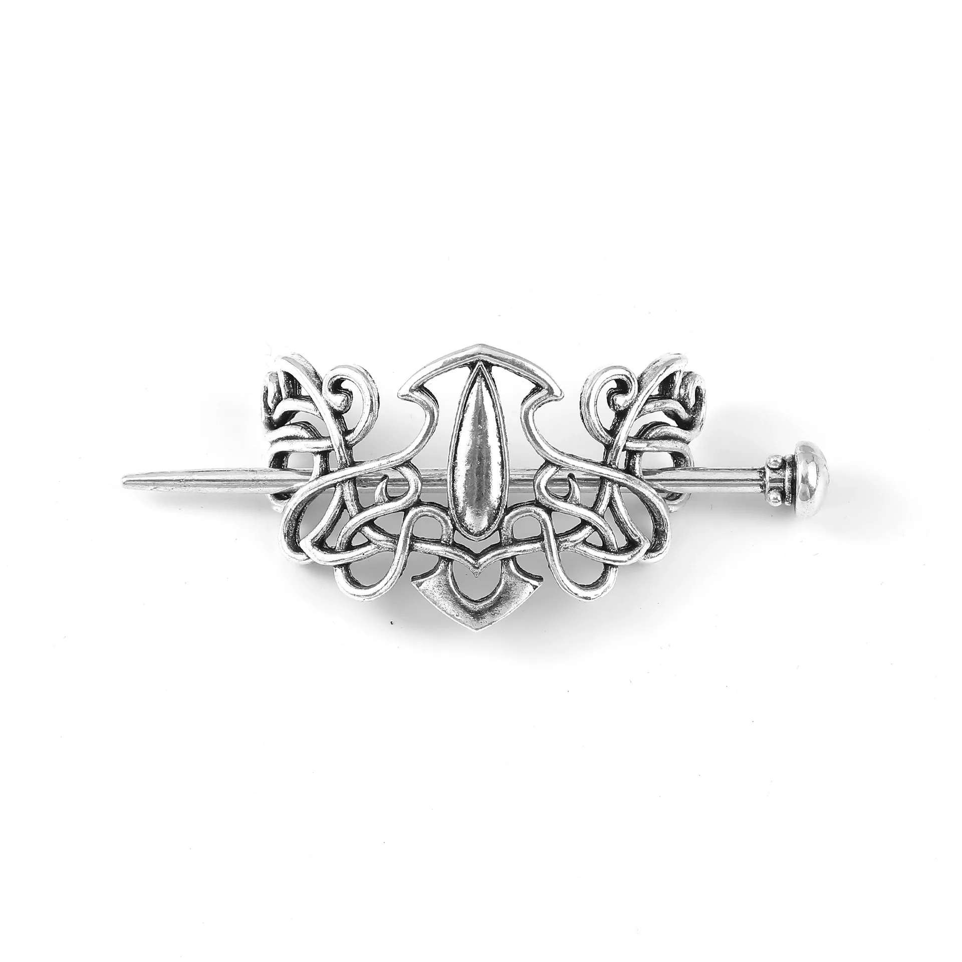 1pc Celtic Knot Hair Pin Intricate Viking Inspired Design Medieval Gothic Aesthetic Perfect for Pagan Edgy Vintage Hairstyles