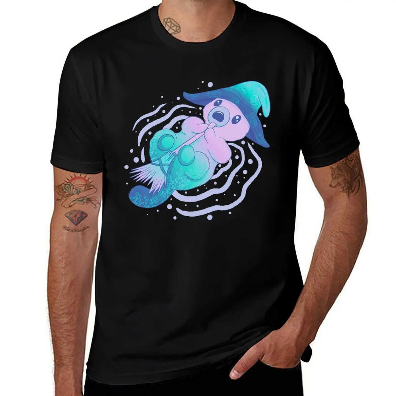 

Witchy little otter T-Shirt luxury t-shirt graphics Aesthetic clothing funny t shirts men
