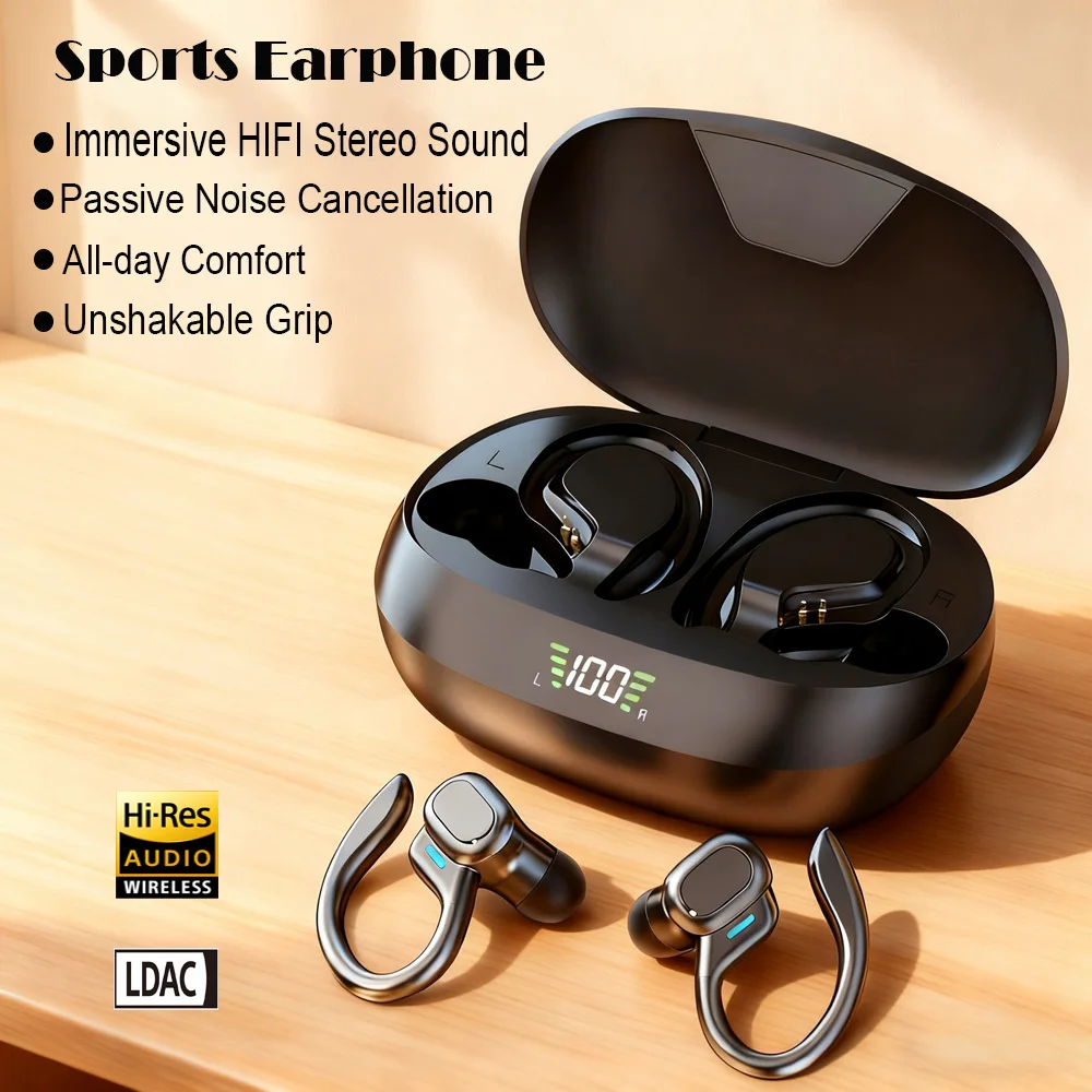 

Original True Wireless Earbuds bluetooth Ear hook earphone Sports HiFI Stereo headphone Waterproof Headset TWS Headphone