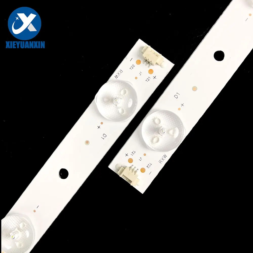 3 Teile/satz 32in 635mm Led-hintergrundbeleuchtung Streifen für Haier 32'' 10LED MTV-3229LTA2 32R31W LE32B310N 32PAL535 315D10 LE32D8810 LE32A7100L