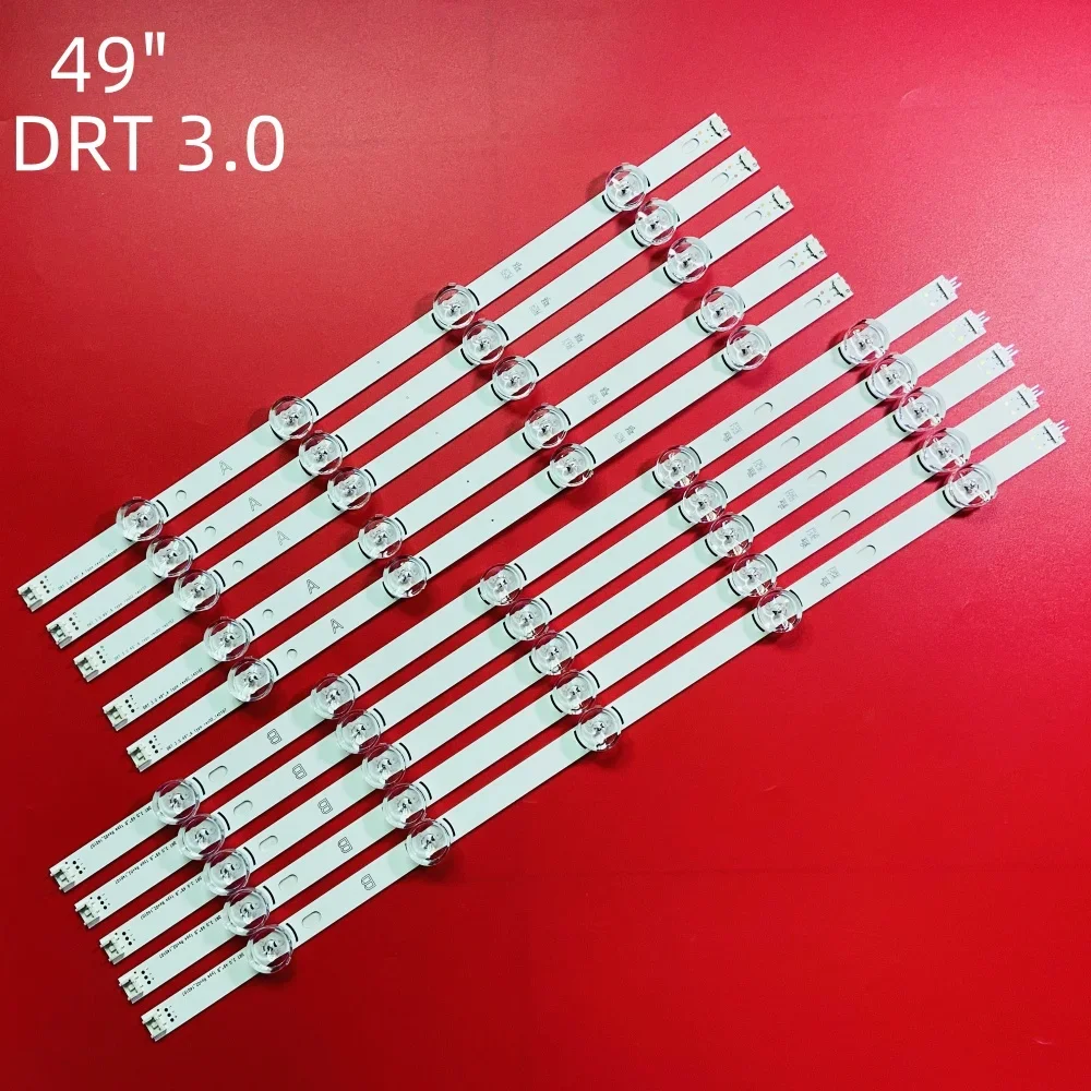 LED TV Backlight Strip Lamp For LG 49LF5100 49LF5500 49LF5600 49LF5610 49LF5800 INNOTEK DRT 3.0 49 Bars HD Lens Kit LED 10 Bands