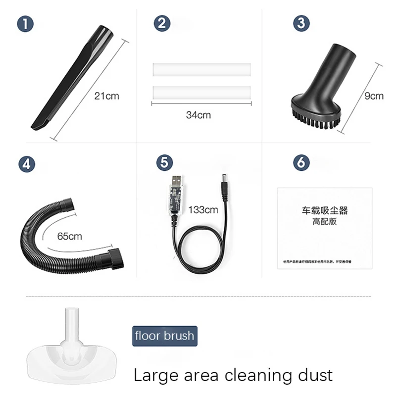 Vertical Wireless Vacuum Cleaner For Home Carpet Car Cleaning 120W USB Charging Portable Washing Machine Vaccume Cleaner IDEACH