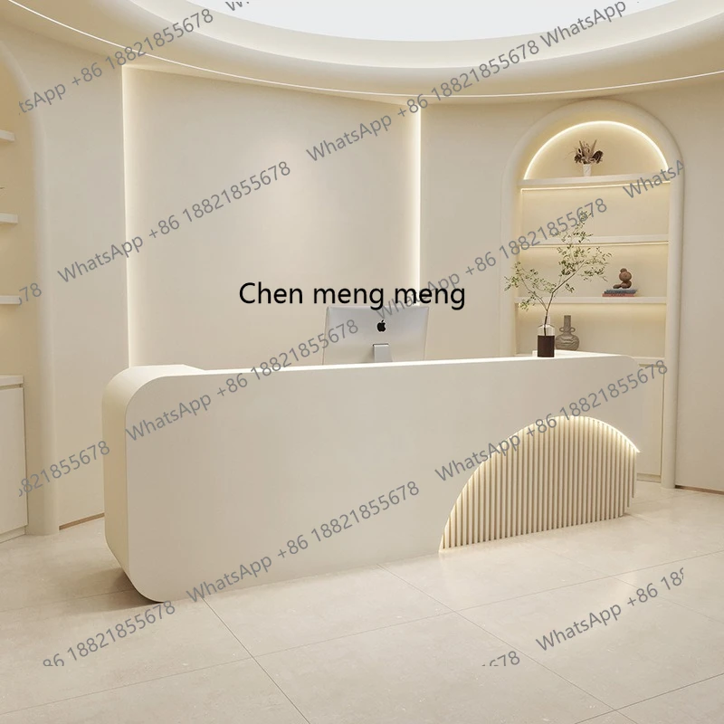 

X Beauty salon bar simple modern paint checkout page health center, reception desk