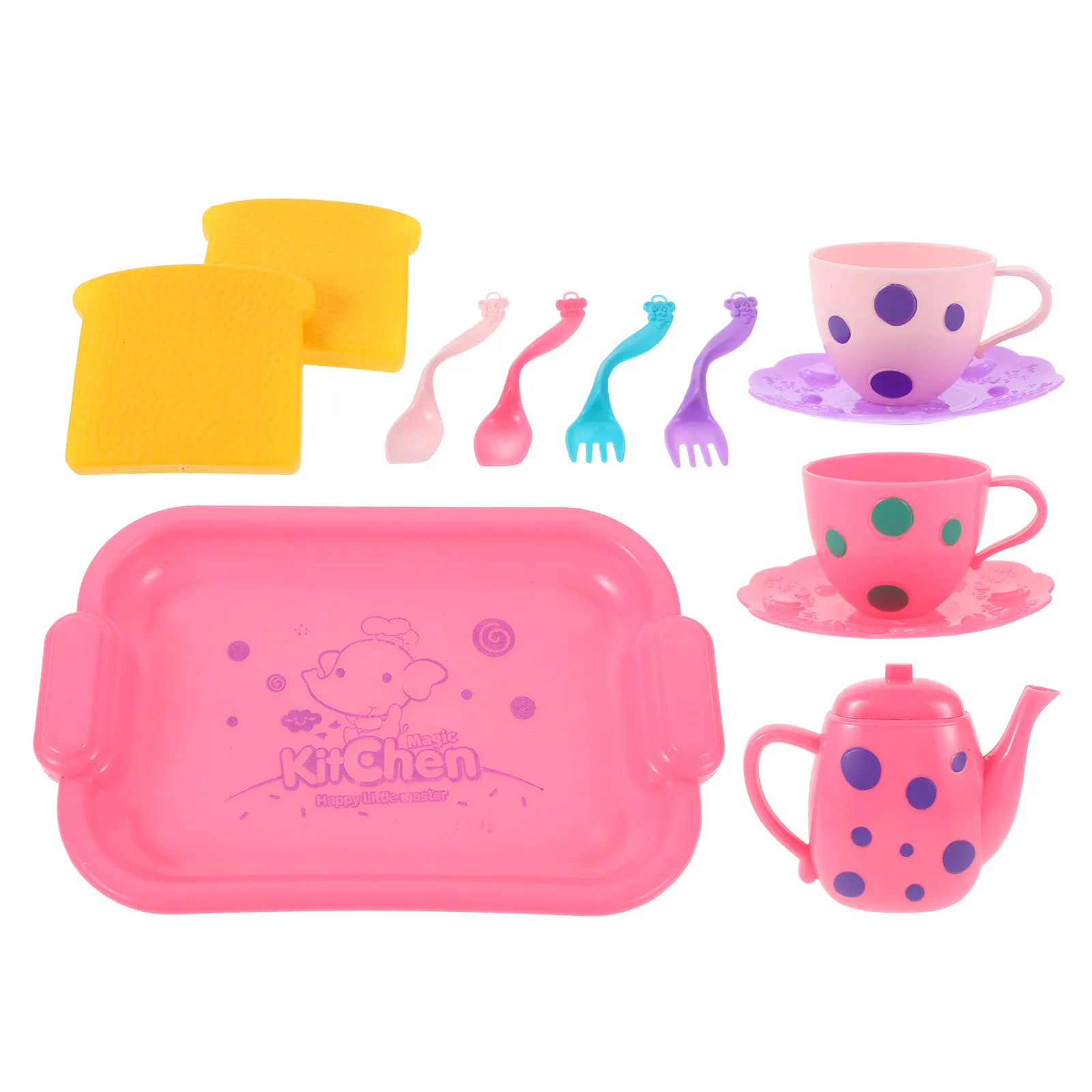 1セットの子供用プレイキッチンセット。子供たちが料理ごっこを楽しめる、創造性を育むおもちゃ。学習や家族での遊びに最適。