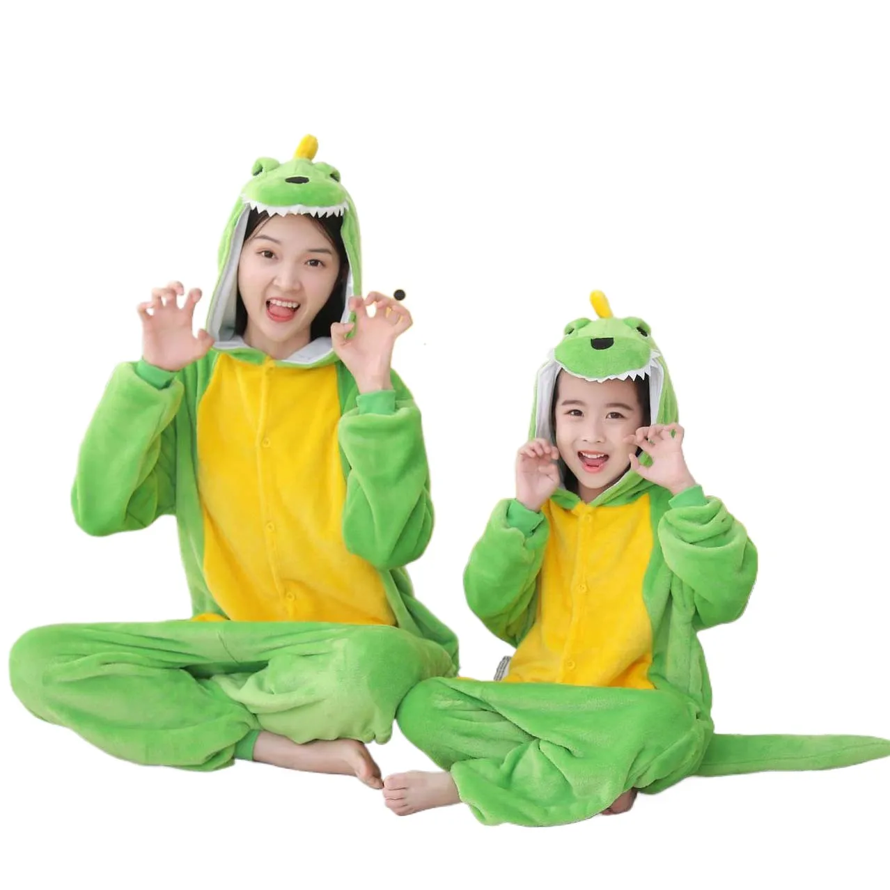 Adults Dinosaur Onesie Animal Halloween Christmas Anime Cosplay Costumes One Piece Cartoon Pajamas for Women and Men