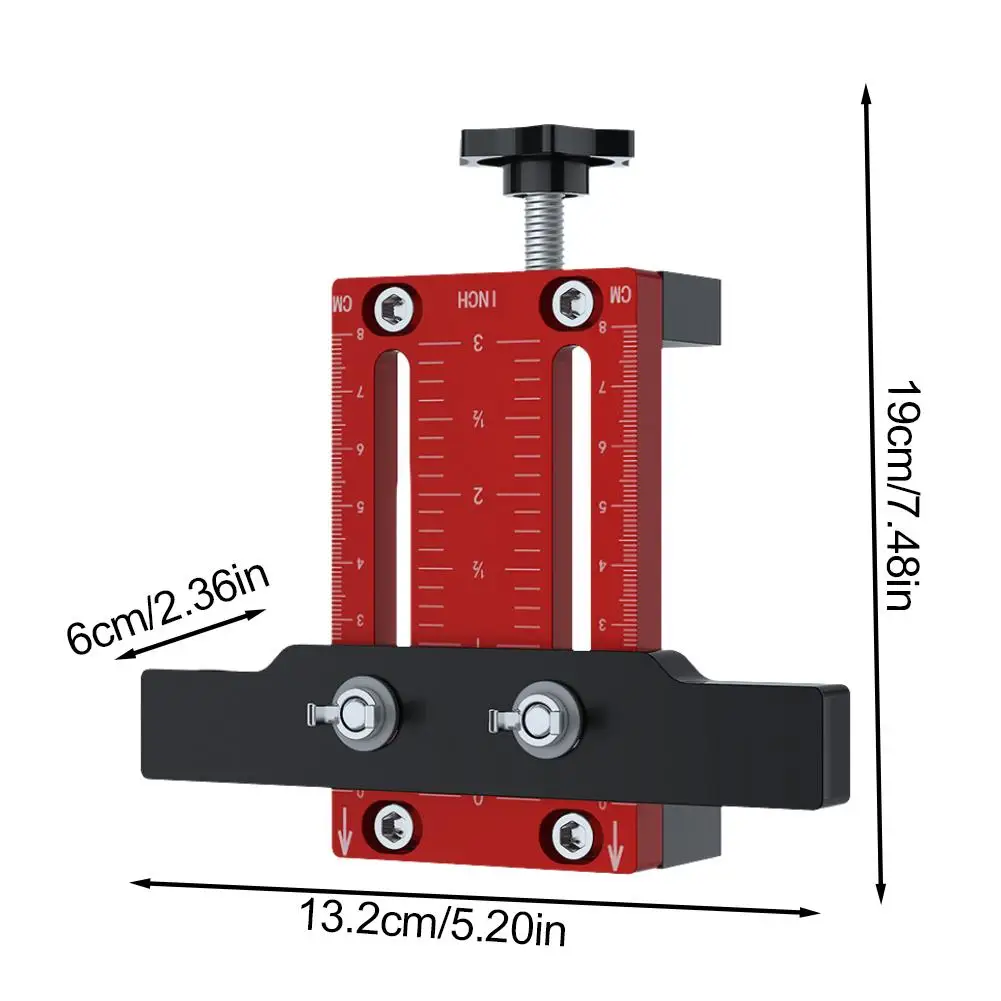 Handle Punch Aluminum Alloy Drawer Cabinet Door Handle Installation Auxiliary Tools Woodworking Opening Positioner