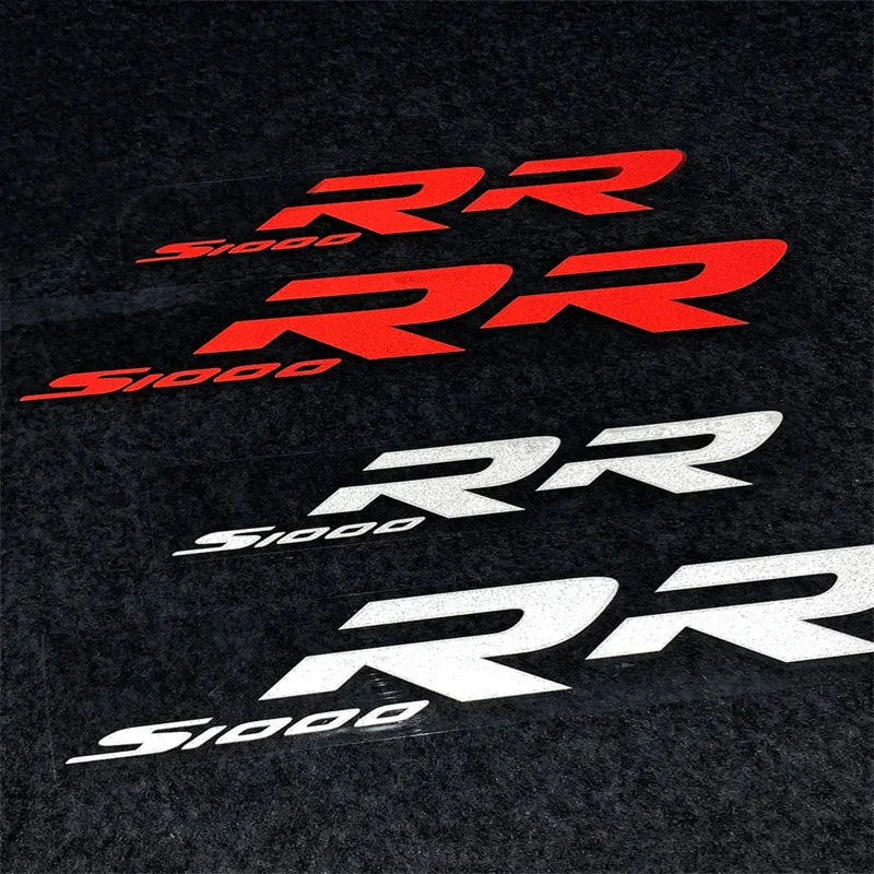 Motorcycle Reflective Stickers Waterproof Decorative Accessories For BMW S1000RR S1000 RR NEW Matte color LOGO Helmet Label Film