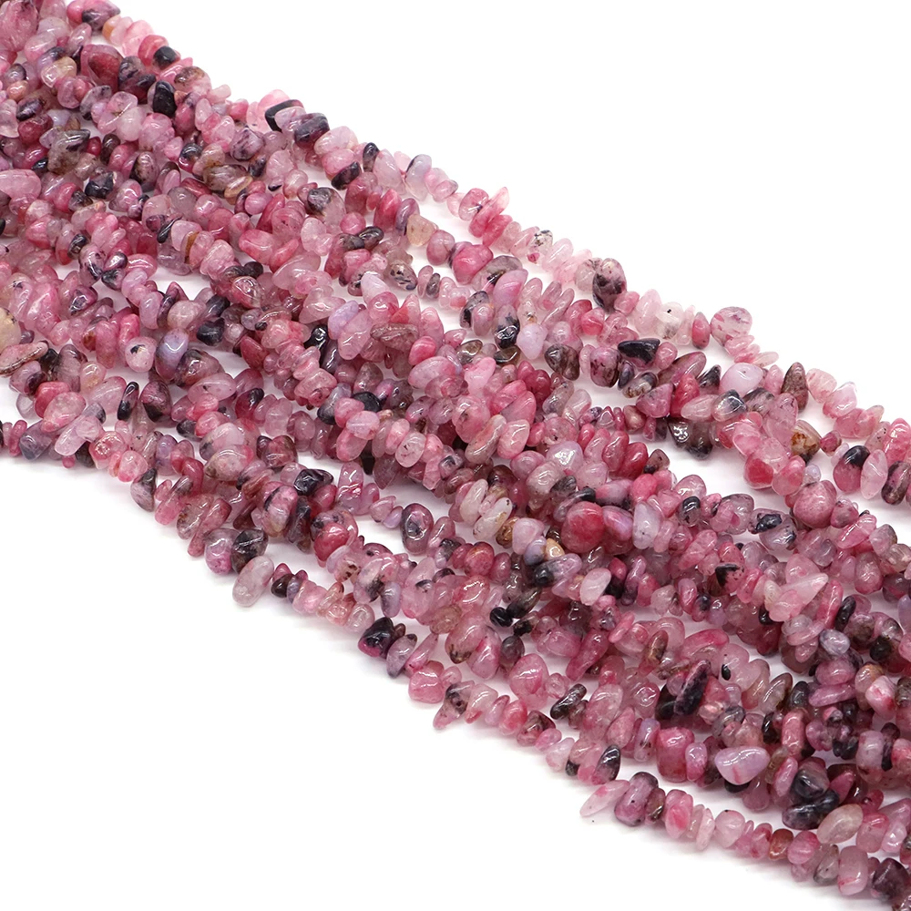 Unregelmäßige natürliche Kies rot schwimmende Achat lose Chips Kristall Perlen Schmuck machen Diy Halskette Armband Zubehör Urlaub Geschenk – Detail 9