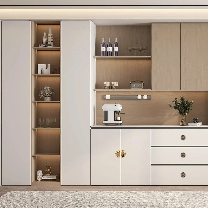 خزانة ودرج نحاسية عتيقة تسحب كوب عتيق ومقابض مسطحة لخزائن المطبخ وخزائن الحمام والخزائن وأجهزة الديكور #3