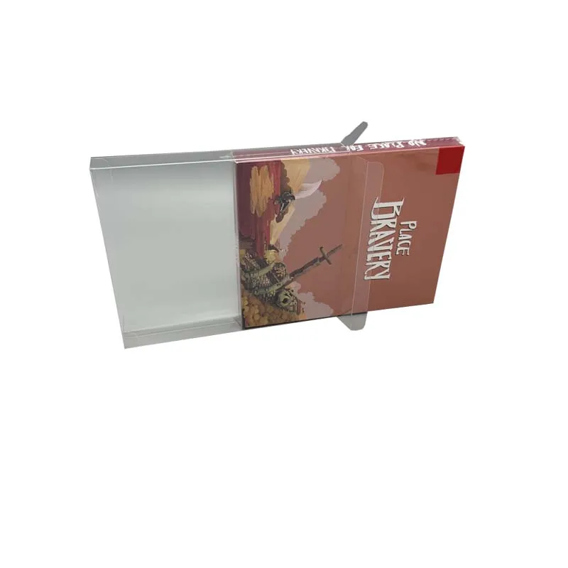 20 قطعة صندوق شفاف لمفتاح NS بدون مكان لصندوق عرض تخزين بلاستيكي PET من Bravery Limited Edition #1