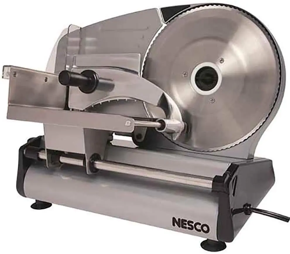 Stainless Steel Food Slicer Adjustable Thickness, 8.7