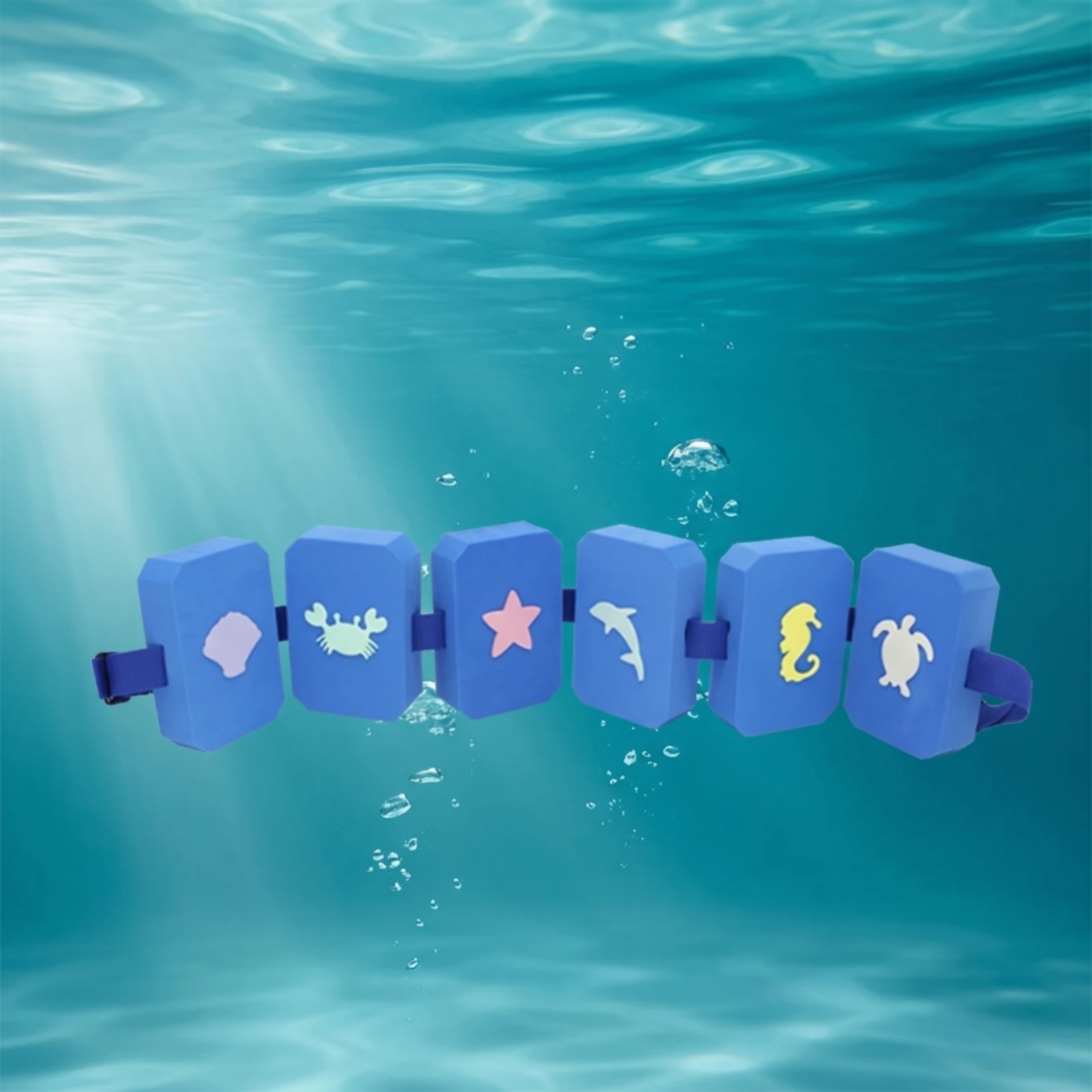 Swim Training Belt Secure Swim Belt with Foam Blocks Comfortable Stable for Beginners, Pool Practice