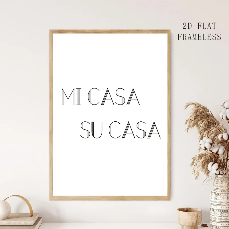 2D Flat, 1pc, 2D Flat, Frameless, Multiple Sizes, Posters & Prints, Canvas Painting; 