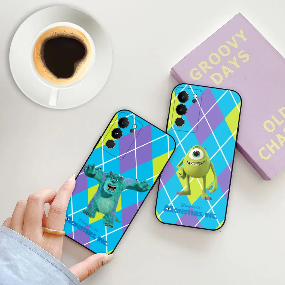 Disney Monsters Inc Anime Phone Case For OPPO VIVO S1 V15 V17 V20 V20SE V21 V23 V23E V25 V25E V27 V27E V29 V29E V30 Case Funda