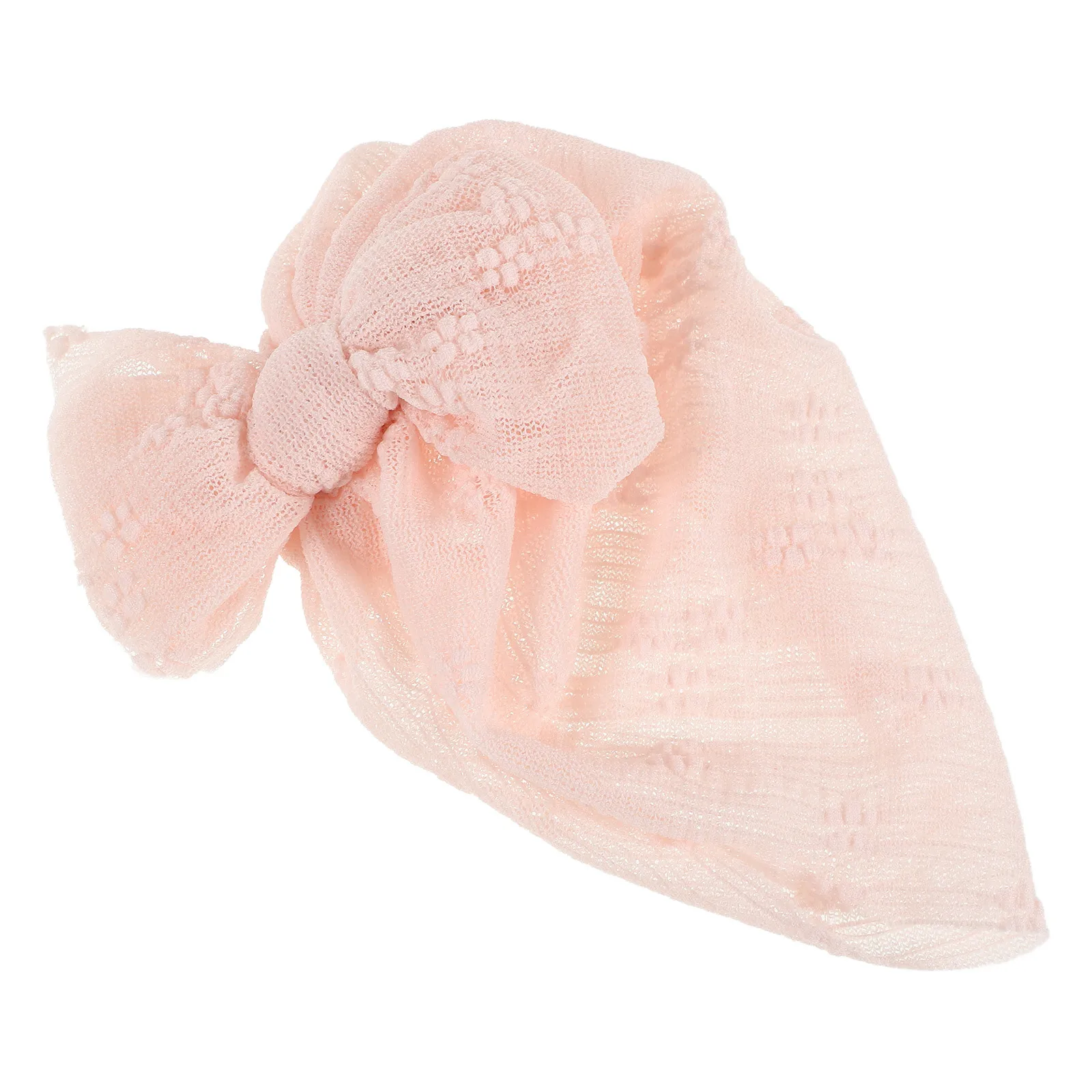 الدانتيل الطفل قبعة الوليد عمامة غطاء رأس للفتيات الرضع الفتيان لينة الدافئة قبعة قبعة ربيع الخريف الشتاء الشعر الزخرفية #4