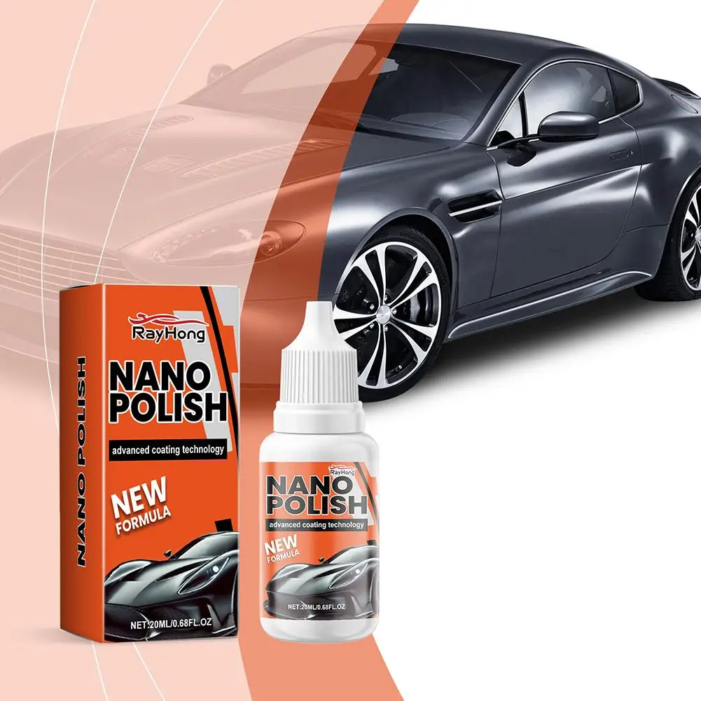 

Car Fluid Renewal Polish Maintenance Liquid Kit Care Oil Accessories Remover Headlight Scratch Agent Repair Auto Polishing G0S8