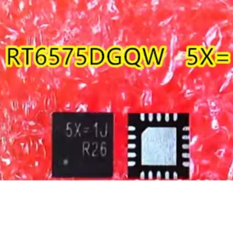 10PCS Original RT6575DGQW WQFN-20 Dual Channel Synchronous Step-Down DC-DC Controller With 5V 3.3V LDO PMIC Low Power