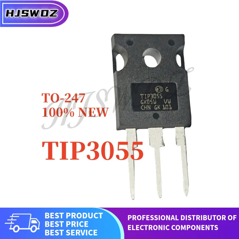 5PCS TIP35C TIP36C TIP142 TIP147 TIP2955 TIP3055 TO-247 Power Transistor for Audio Amplifiers Brand New In Stock