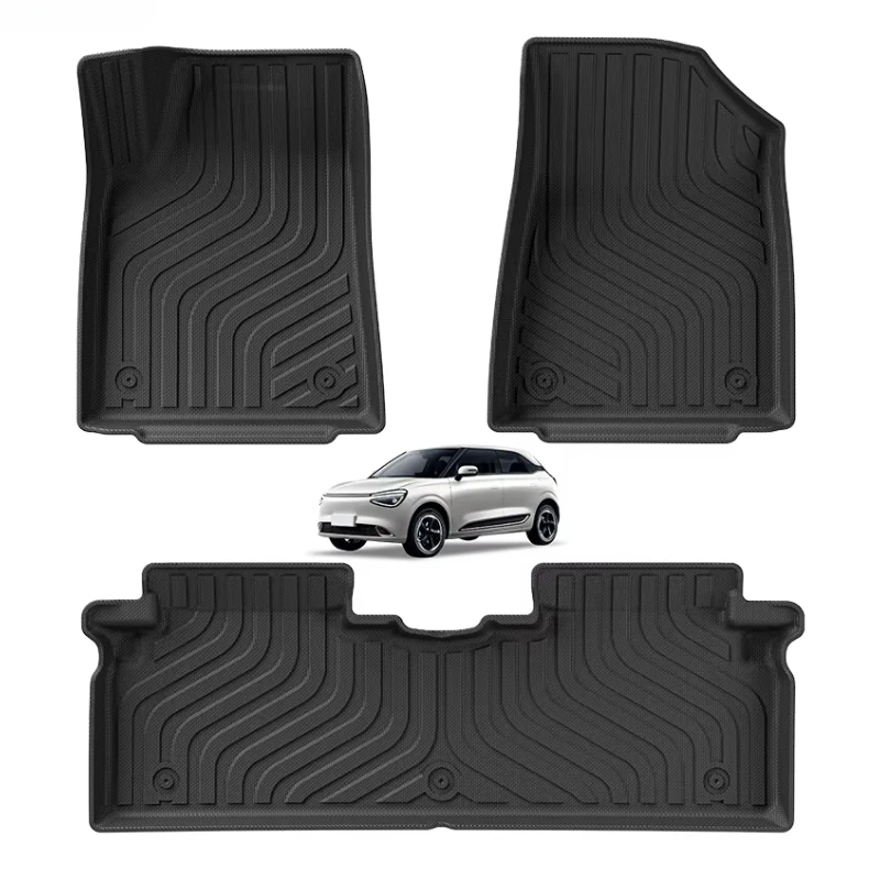 All Weather Car Floor Mat for Dongfeng NAMMI 01 2024 Custom 3D TPE Car Mats Waterproof Non-slip Carpet Car Foot Mat