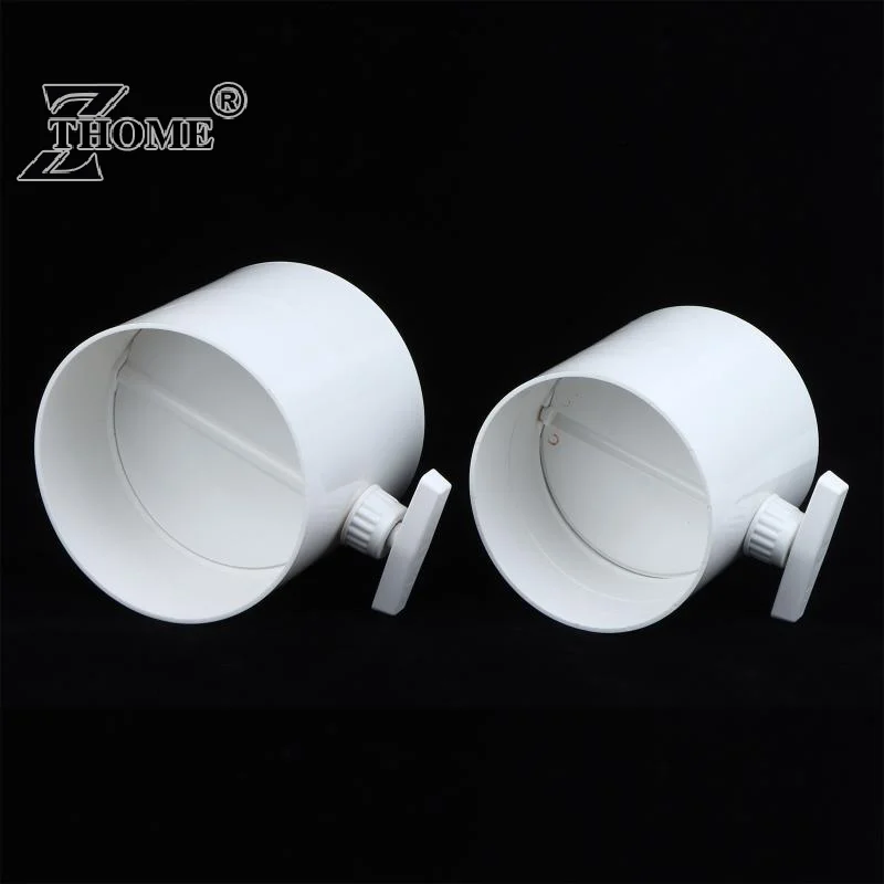 

Portable PVC Air Valve 75/110/150/160/200mm Manual Check Valve Round Pipe Air Volume Valve