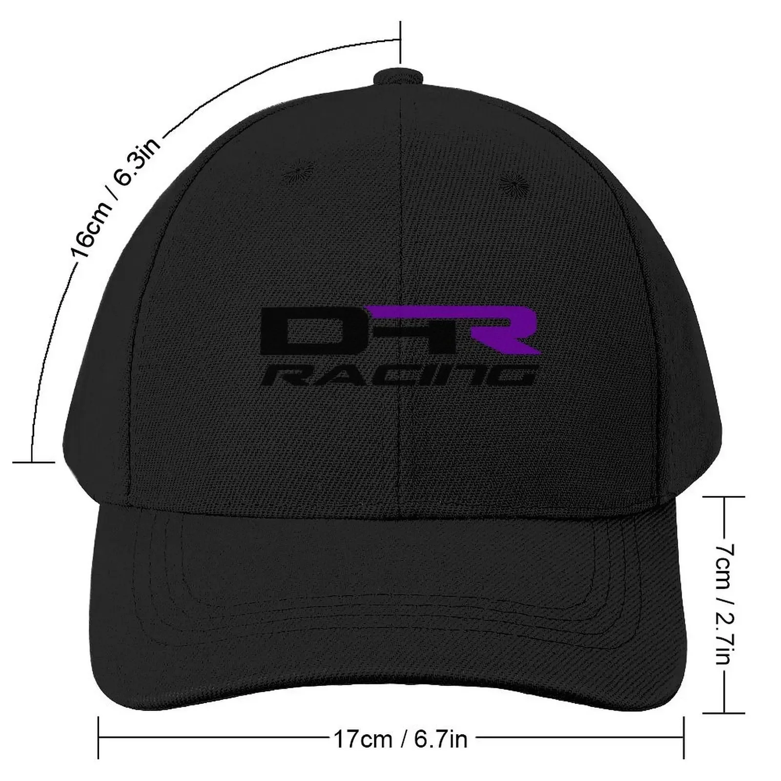 DHR Denny Hamlin Racing Baseball Cap Bobble Hat Gentleman Hat Beach Kids Hat Sun Hats For Women Men's