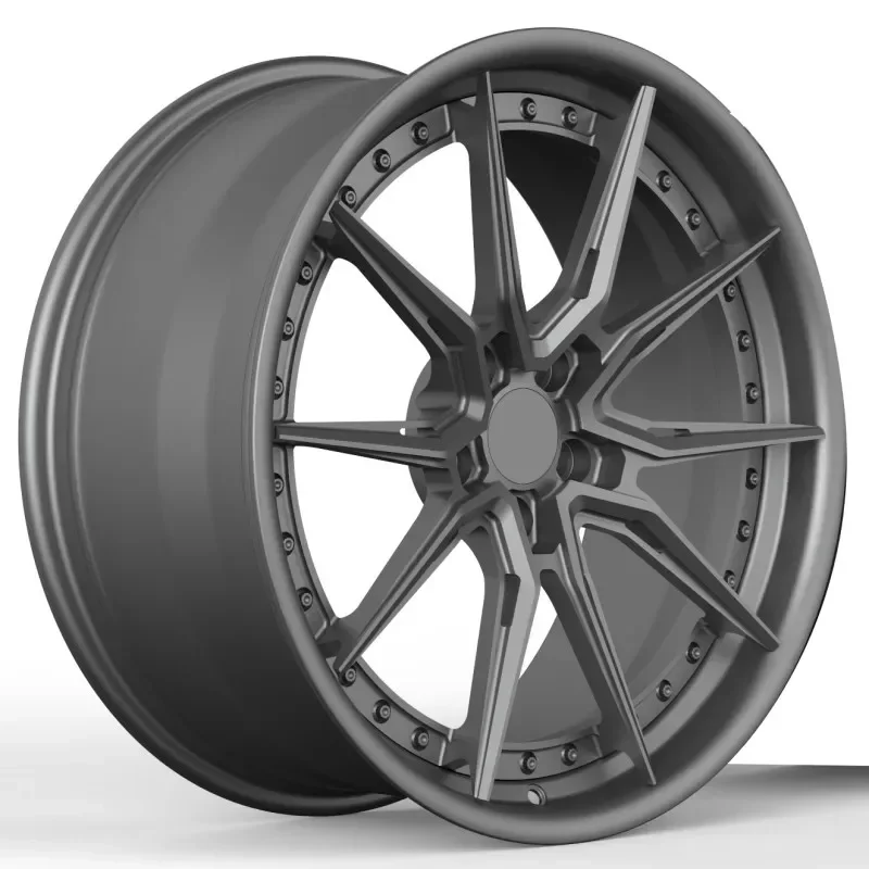 

Customized Forged Two Piece Multi Spoke 15-20 Inch Passenger Aluminum Alloy Car Wheel