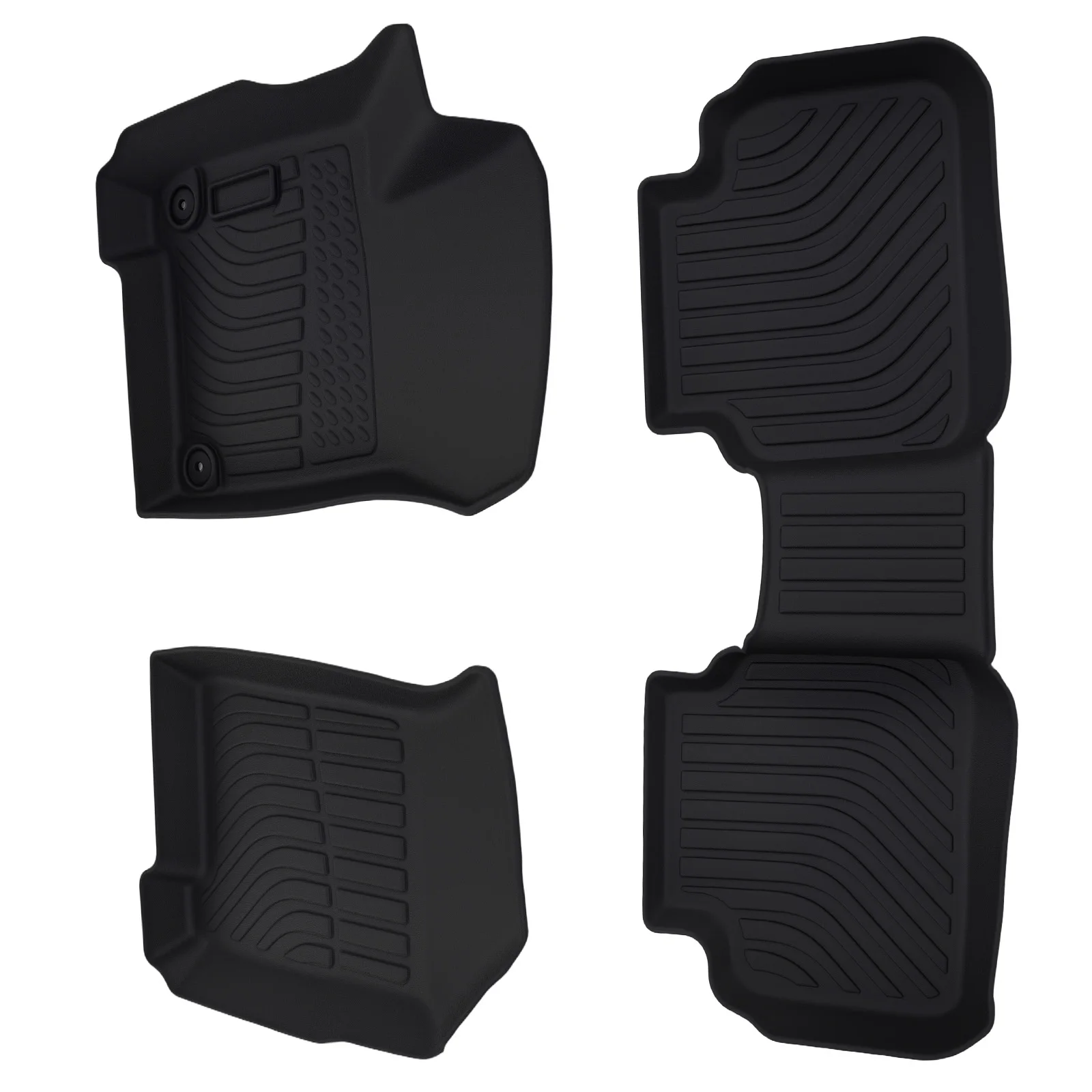 

Black Floor Mats Set for Dodge Journey 2011-2020 TPE All-Weather