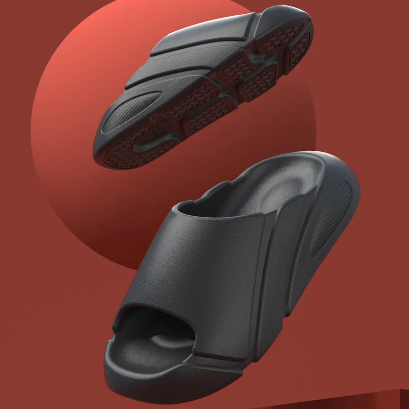 2023 Summer Slippers Men EVA Soft Bottom Indoor Home Slides Sandals Light Beach Shoes Male  Flip Flops Big Size 44 zapatos