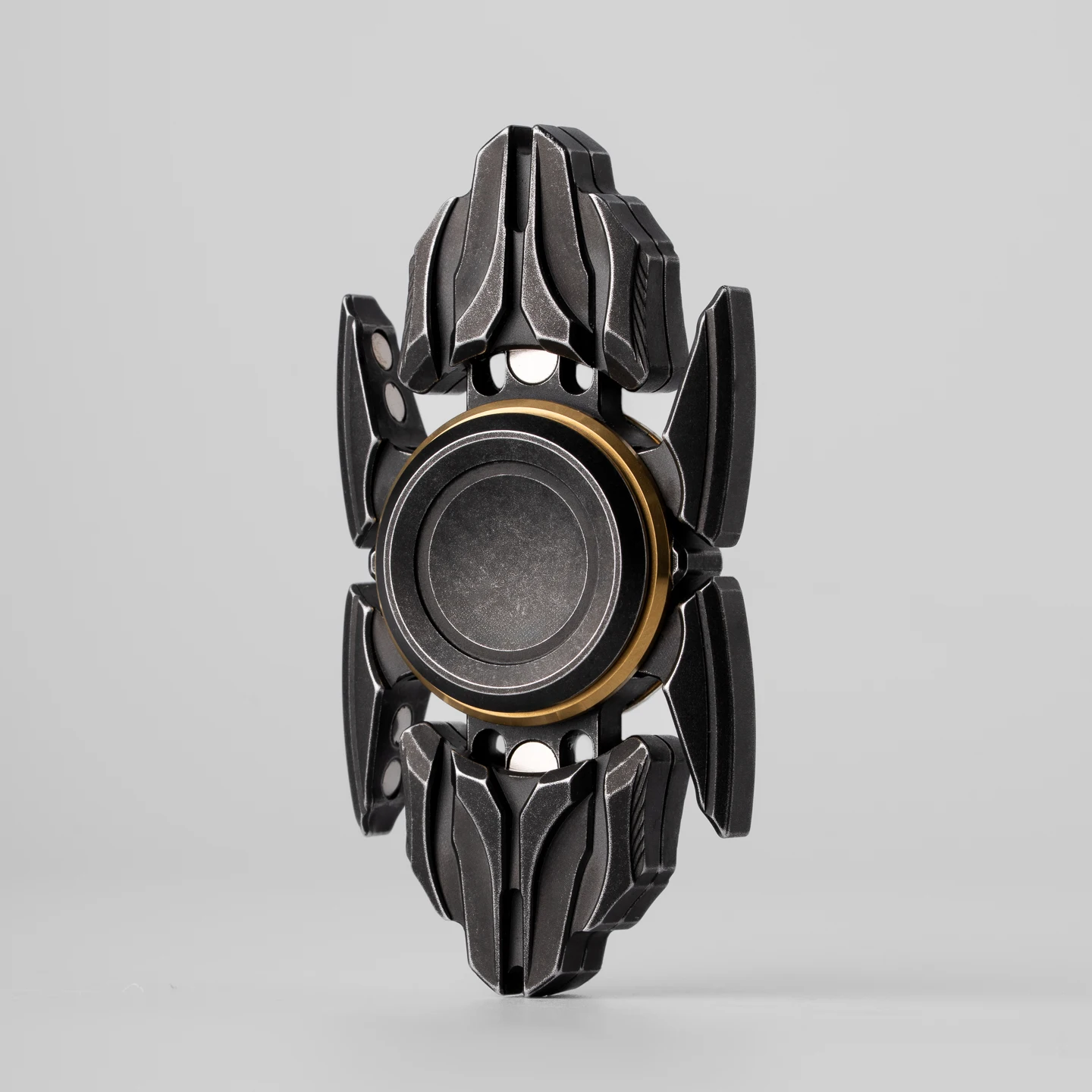 لعبة تخفيف الضغط لسطح المكتب من HOPE EDC ذات ربط صامت وفتحة درع ميكانيكية من الفولاذ المقاوم للصدأ