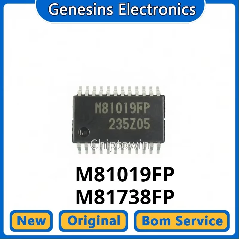 5/50/500 pcs M81019FP M81738FP TSSOP-24 Half Bridge Driver IC W7