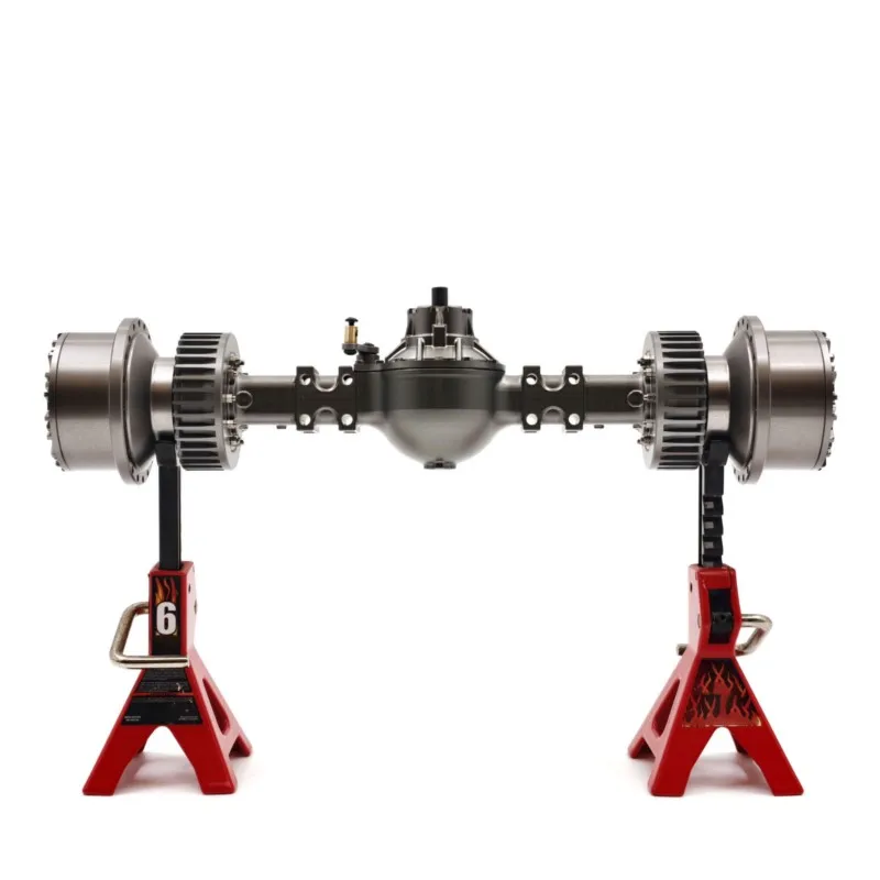 JDM Metal Side Reduction Rear Axle Front Axles for 1/14 RC Hydraulic Loader JDM-198 ZW370 JDM-88 JDM-166 E450C Articulated Truck