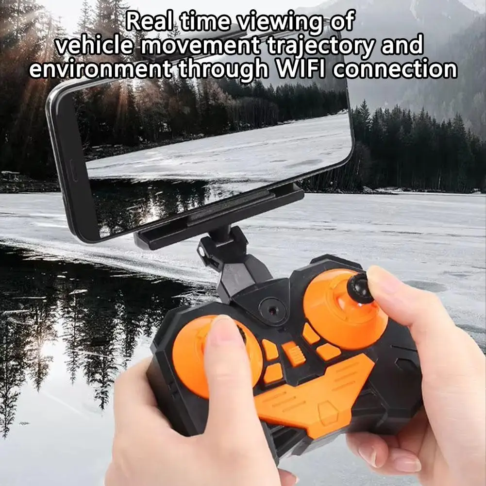 Intelligent Remote Control WIFI Camera Car Real Time Photography Aluminum Alloy High Speed Off-road Vehicle Strong