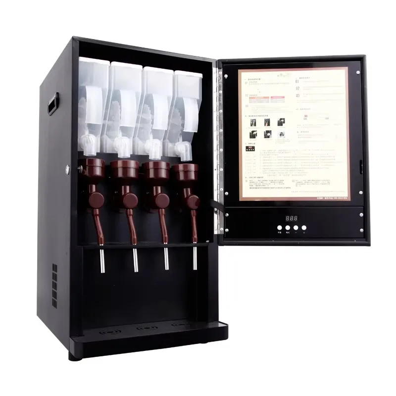 

【Best-selling】High-End Freshly Brewed Coffee Machine Black Self-Service Coffee Machine
