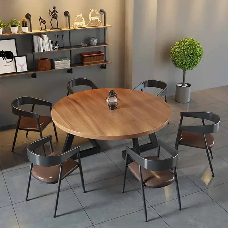 Unique Kitchen Dining Table Light Luxury Oilproof Modern Conference Tables Restaurant Space Saving Mesas De Comedor Furniture