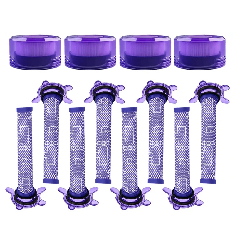 ABRG-ダイソン V8 フォーカスマットレス掃除機プレポストフィルター部品アクセサリー 8 プレフィルター 4 ポストフィルター