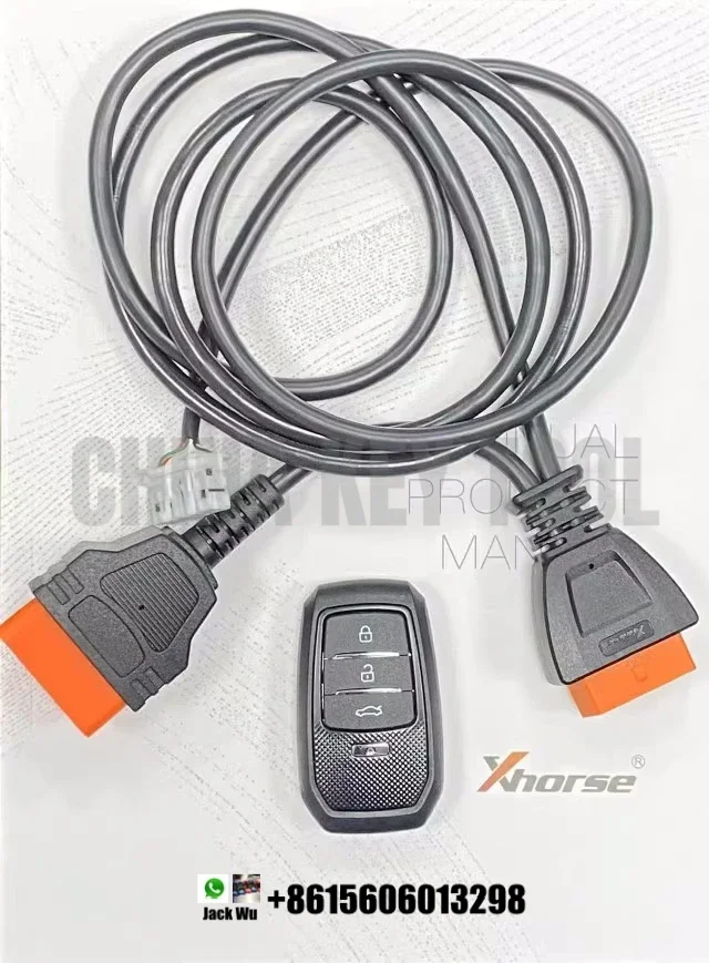 Xhorse XD8ABAG Cable for Toyota BA year after 2022, support all keys lost and adding key , suitable for VVDI PAD, MAX PRO Ft-OBD