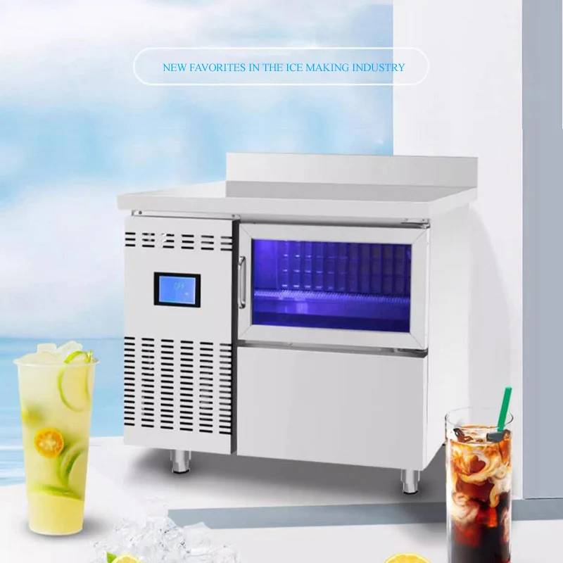 

Commercial Bar Counter Ice Maker Multi-functional Square Ice Maker Machine