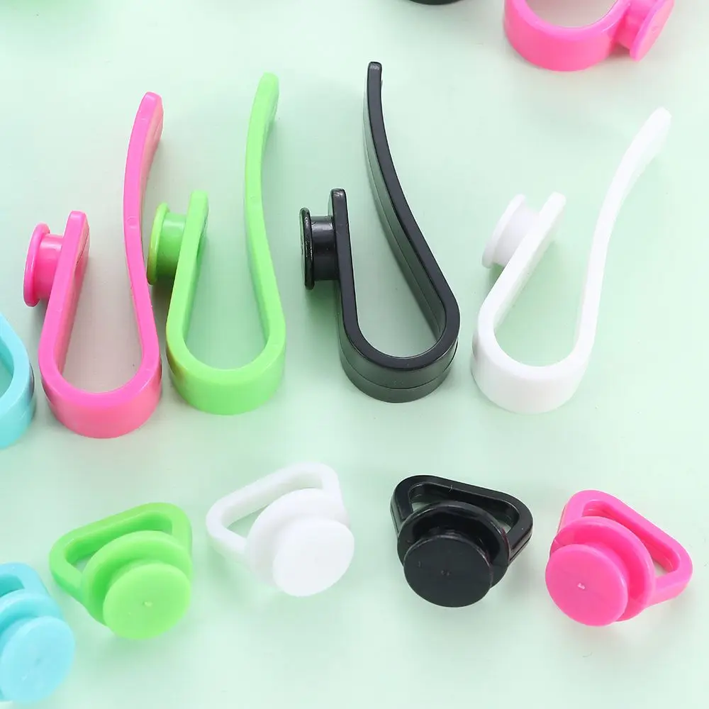 3Pcs/Set Plastics Bags Hooks Accessories Holder Organizer Button Beach Tote Bags Accessories Multi-Purpose Key Holder