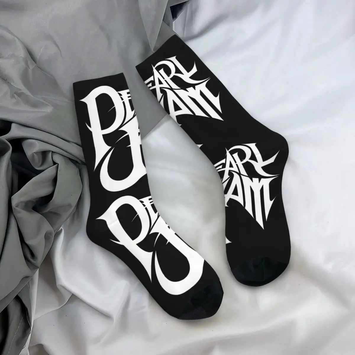 Dżem Grafitti Skarpety męskie Retro Harajuku Pearl Jam Street Style Nowość Wzór Crew Sock