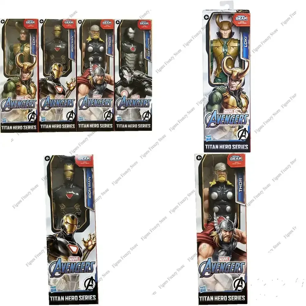 

Special Offer Action Figure for Hasbro Marvel Avengers Titan Hero Thor 30 cm War Machine Iron Man Loki Thor Movie Classic