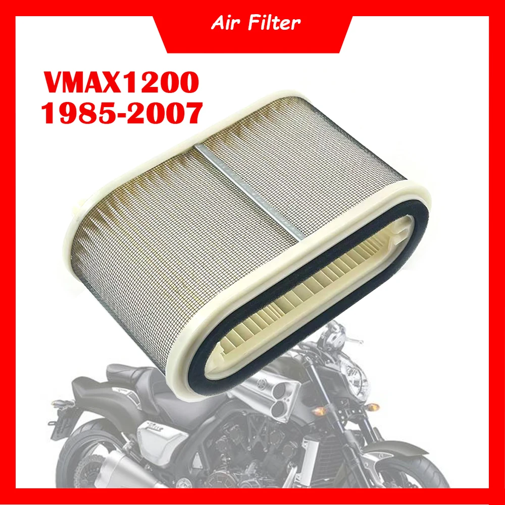 

Motorcycle Replacement Engine Air Filter Cleaner Air Intake Filter Element For Yamaha V-MAX1200 VMAX 1200 1985-2007