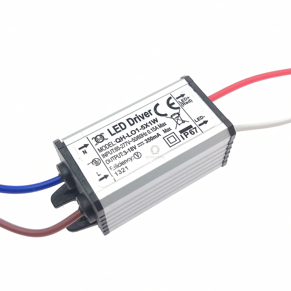 LED Driver 300mA 1W 3W 5W 10W 15W 20W 30W 36W High PF Constant Current 1-5x1W 6-10x1W 7-20x1W 20-36x1W For LED Bulb Transformers