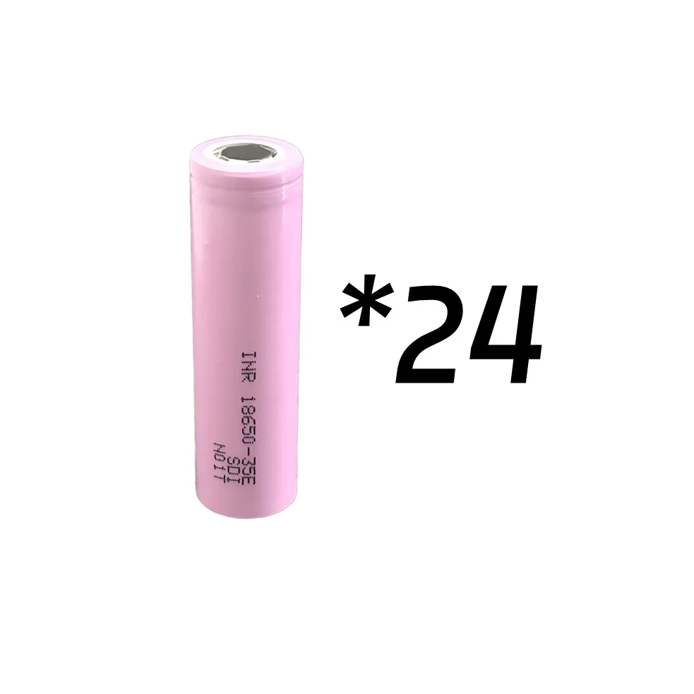 Flat Top 35E 18650-batterij 3500mAh Li-ion 18650-batterij Lange levensduur, lage zelfontlading, ideaal voor doe-het-zelf, batterijpakket, radio, powerbank