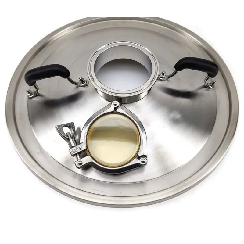 65L Sight Glass Distillation Steam Condenser Lid For BrewZilla DigiBoil Beer Home Brewing Equipment