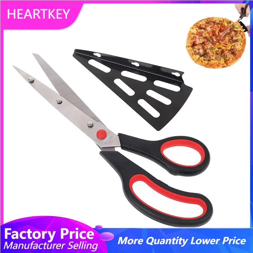 

Multi-function Pizza Shovel Pancake Scissors, Stainless Steel, Food Scissors Pizza Cutter, Kitchen Gadgets, Cooking Tools, 2in 1