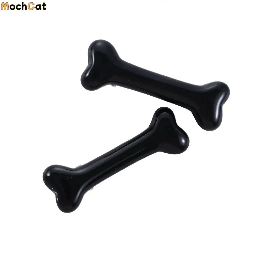 

2pcs/pack Personality Women Dog Bone Design Lovely Fashion Hairpin Barrettes Headwear Hair Clips