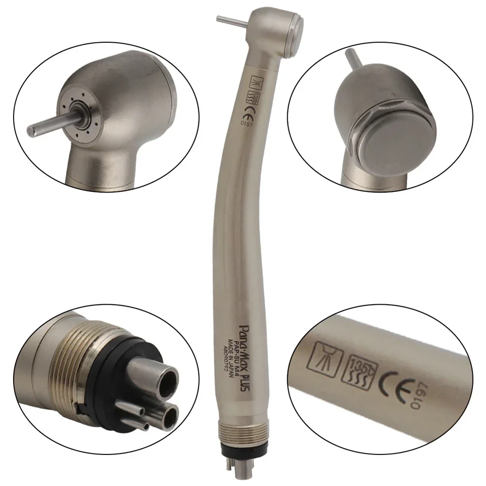 MARCH EXPO 2024 hot sell Den tal push button  PANA MAX Plus M3 High Speed Handpiece  Den tal Turbine Standard haad ceramic beari