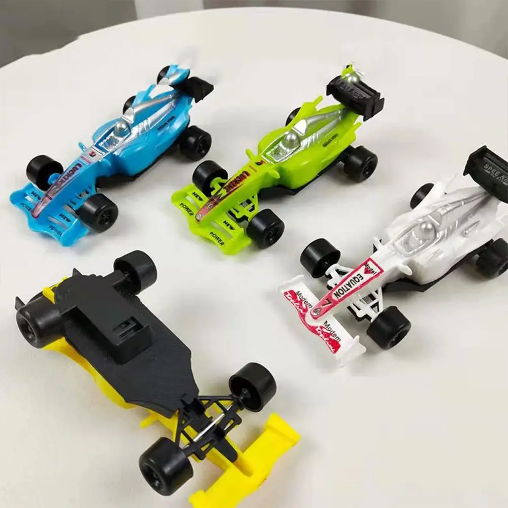 Coches de carreras inercial para niños y niñas, 10 piezas, F1 Pull Back, juguetes de carreras para 3-6 años, vehículos de juguete, regalo