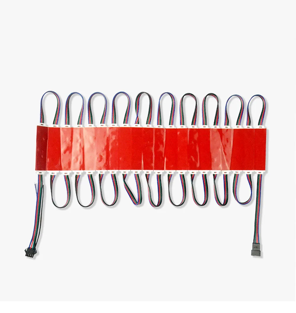 20pcs RGB Magic LED Module 5050 3 LEDS Dream Color Pixel LED Light Colorful For Channel Letter Advertising Sign Board  1.5w 12v