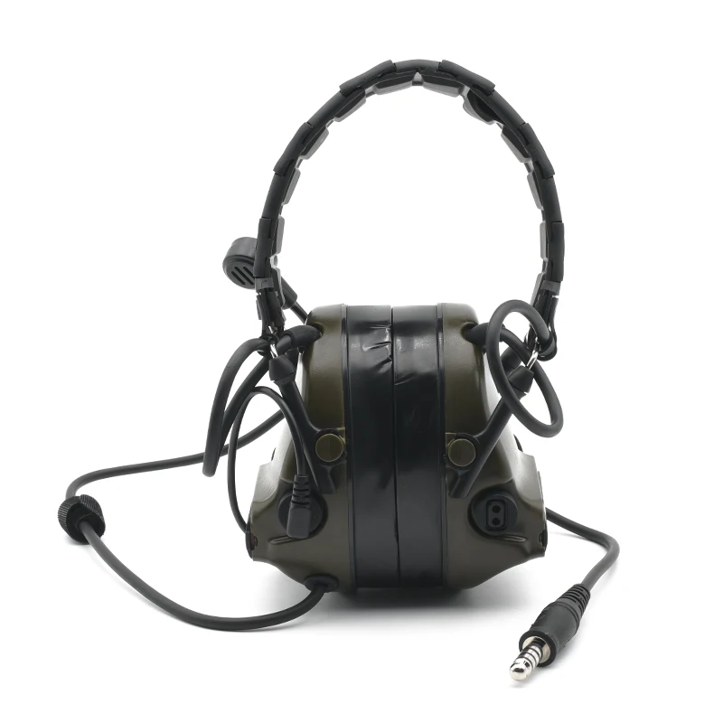 New Version FCS-Tactical Comtac III 3 Headset Noise Reduction Headphone Earmuffs Shooting Protector for Walkie-Talkie PTT Radio